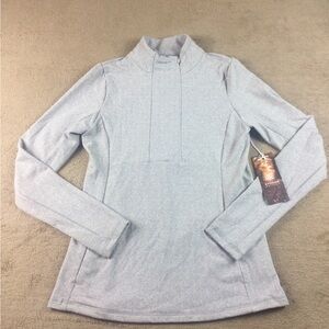 Kyodan outdoors long sleeve running shirt Womens size M herringbone nwt